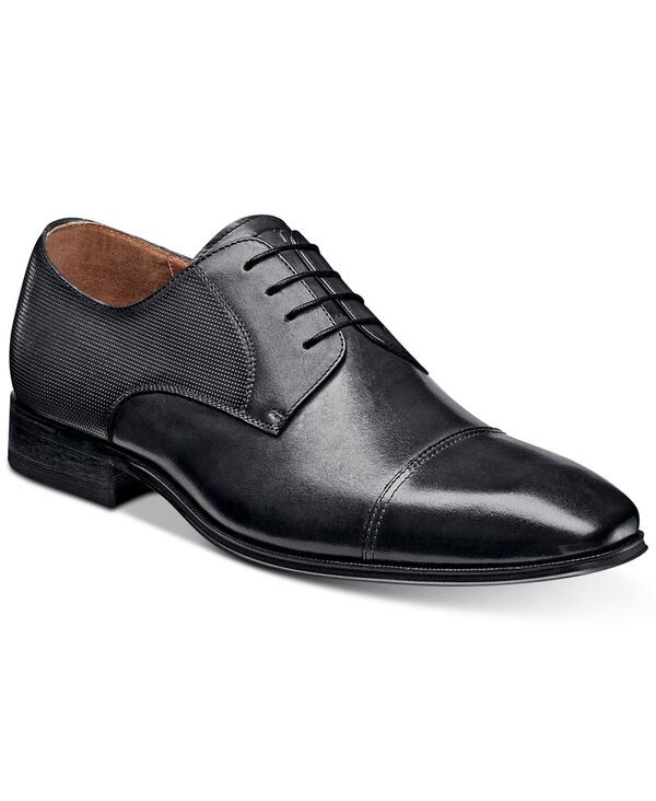 フローシャイム メンズ シューズ オックスフォード キャップ Florsheim Mens Calipa CapToe Oxfords Black ブラック