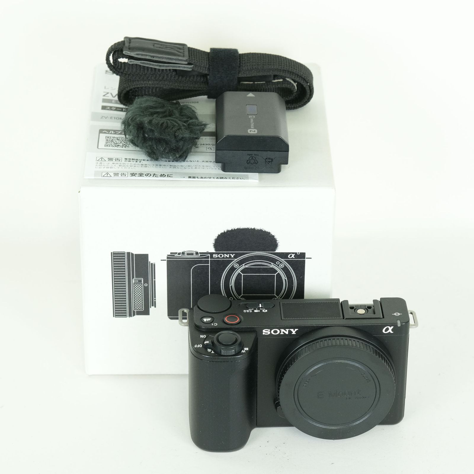 美品] SONY VLOGCAM ZV-E10 II（ZV-E10M2） [ボディ ブラック] | SONY 