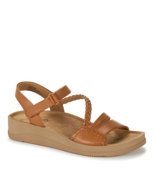 ベアトラップス レディース シューズ サンダル Baretraps Womens Flicka Wedge Sandals Dark Caramel