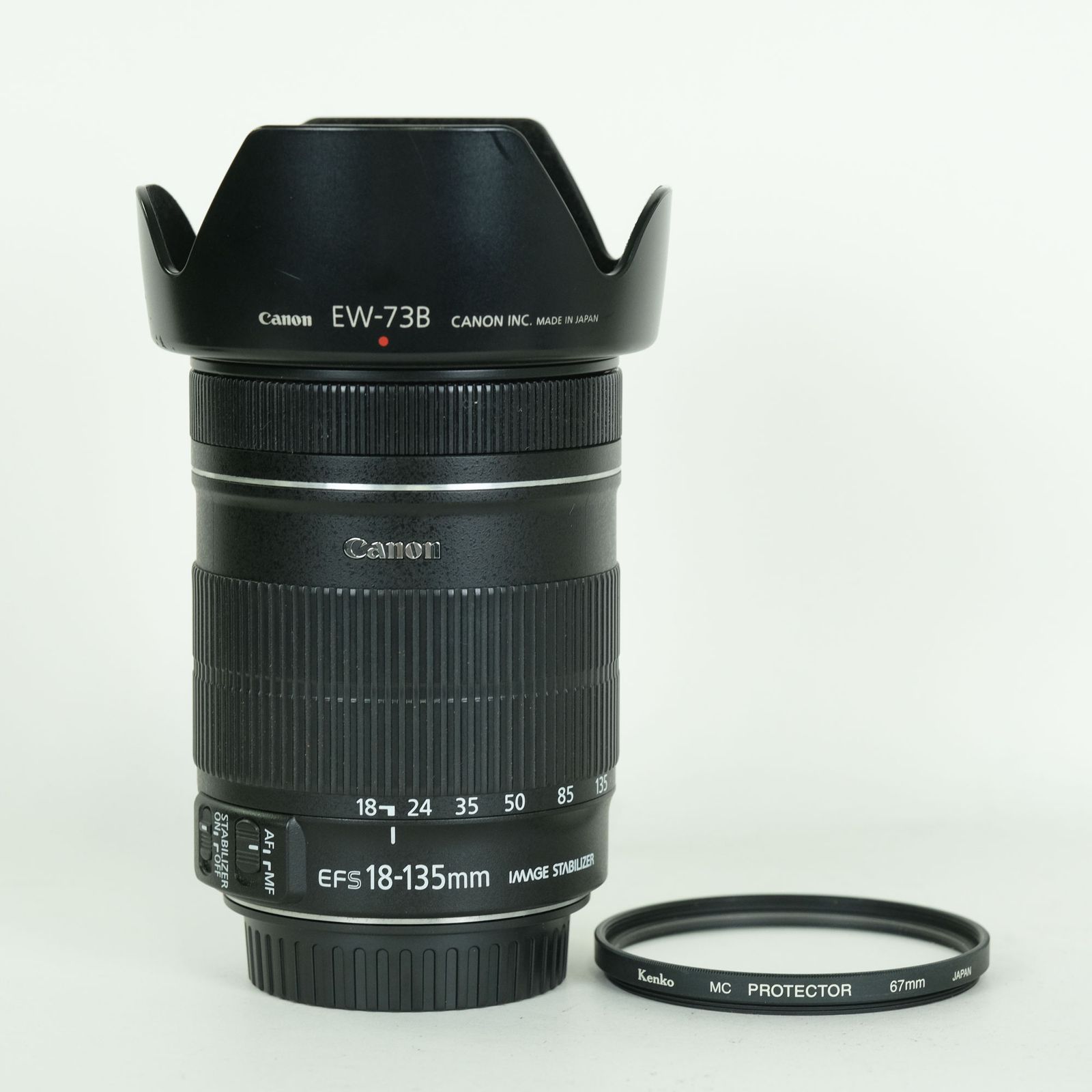 [並品 | フード・フィルター付] Canon EF-S18-135mm F3.5-5.6 IS | キヤノンEF-Sマウント