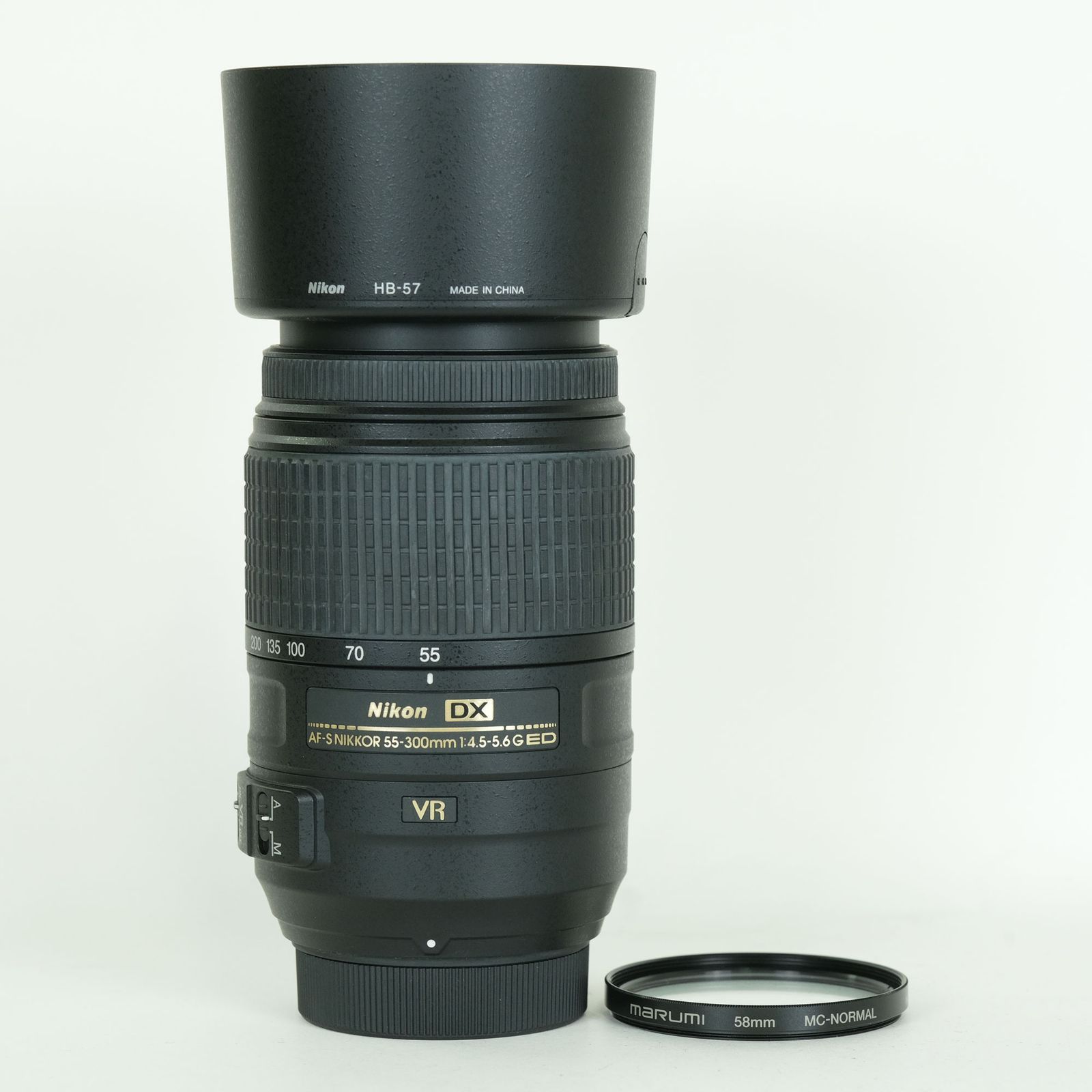 良品 | フィルター付] Nikon AF-S DX NIKKOR 55-300mm F4.5-5.6G ED VR