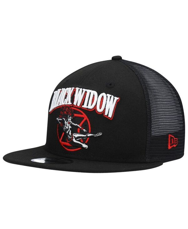 ニューエラ メンズ アクセサリー 帽子 メッシュ New Era Mens blackWidow Retro Meshback 9FIFTY Snapback Hat Black ブラック