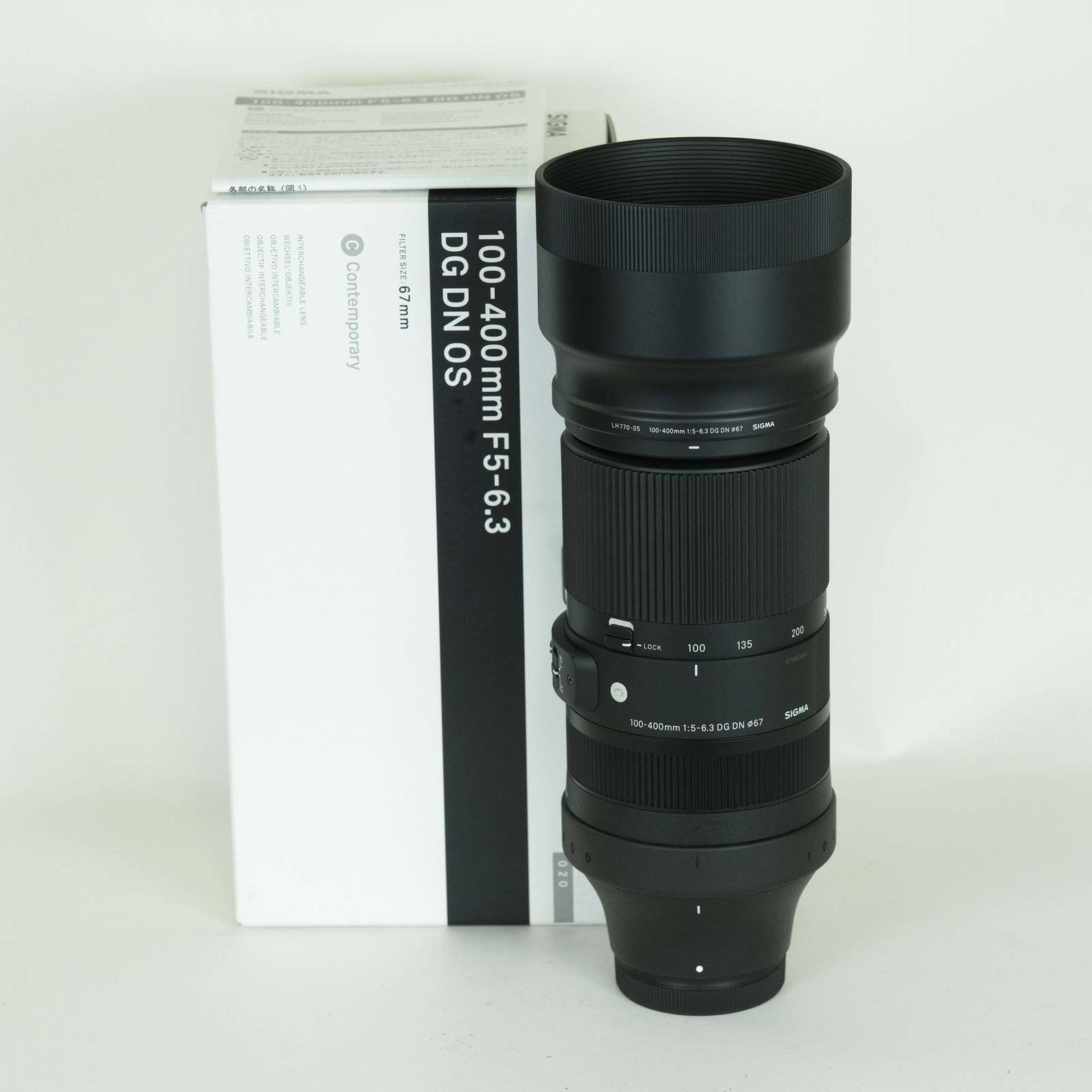 [美品] SIGMA 100-400mm F5-6.3 DG DN OS｜Contemporary［フジフイルムX用］ | FUJIFILM Xマウント 55,200円