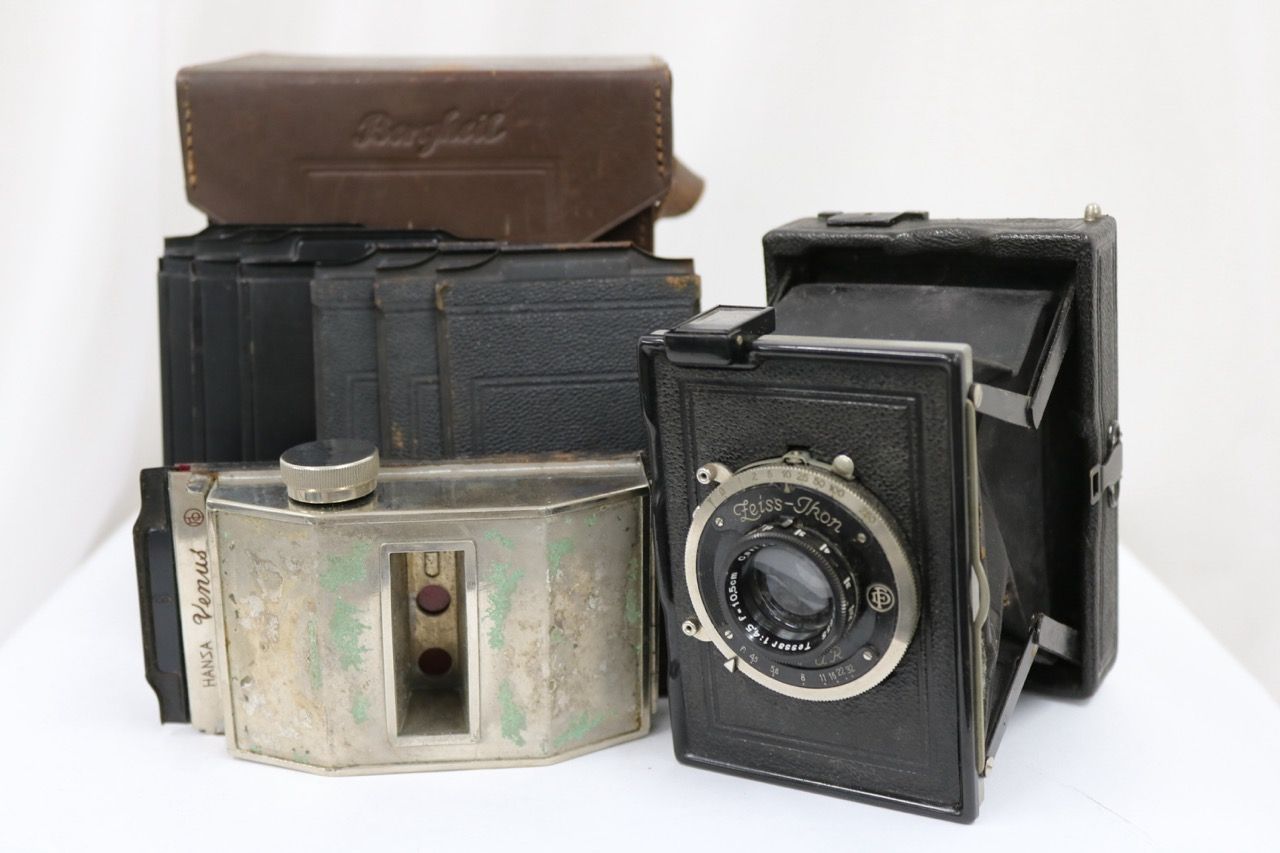 ツァイス・イコン Zeiss Ikon ネッターシリーズ　蛇腹カメラ　古いカメラ 訳あり品】 ツァイスイコン Zeiss Ikon Bebe 342/3 Tessar 10.5cm F4.5