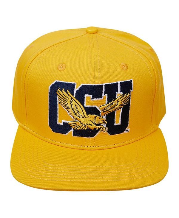プロスタンダード メンズ アクセサリー 帽子 Pro Standard Mens Gold Coppin State Eagles Evergreen CSU Snapback Hat Yellow イエロー
