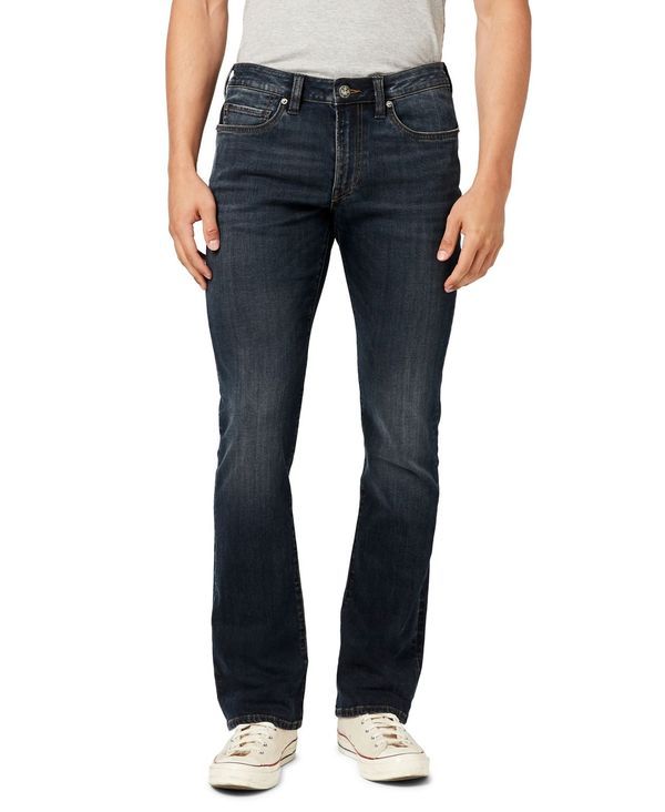 バッファロー・デイビッド・ビトン メンズ ボトムス デニムパンツ ブーツ ジーンズ Buffalo David Bitton Mens Boot King Slim Stretch Jeans Crinkled and Sanded