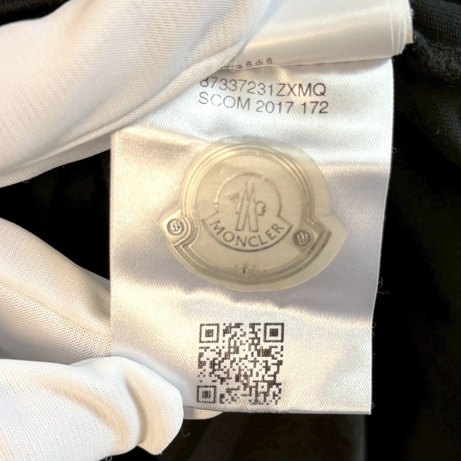 MONCLER モンクレール Tシャツ ダブルロゴパッチ ワッペン コットン 