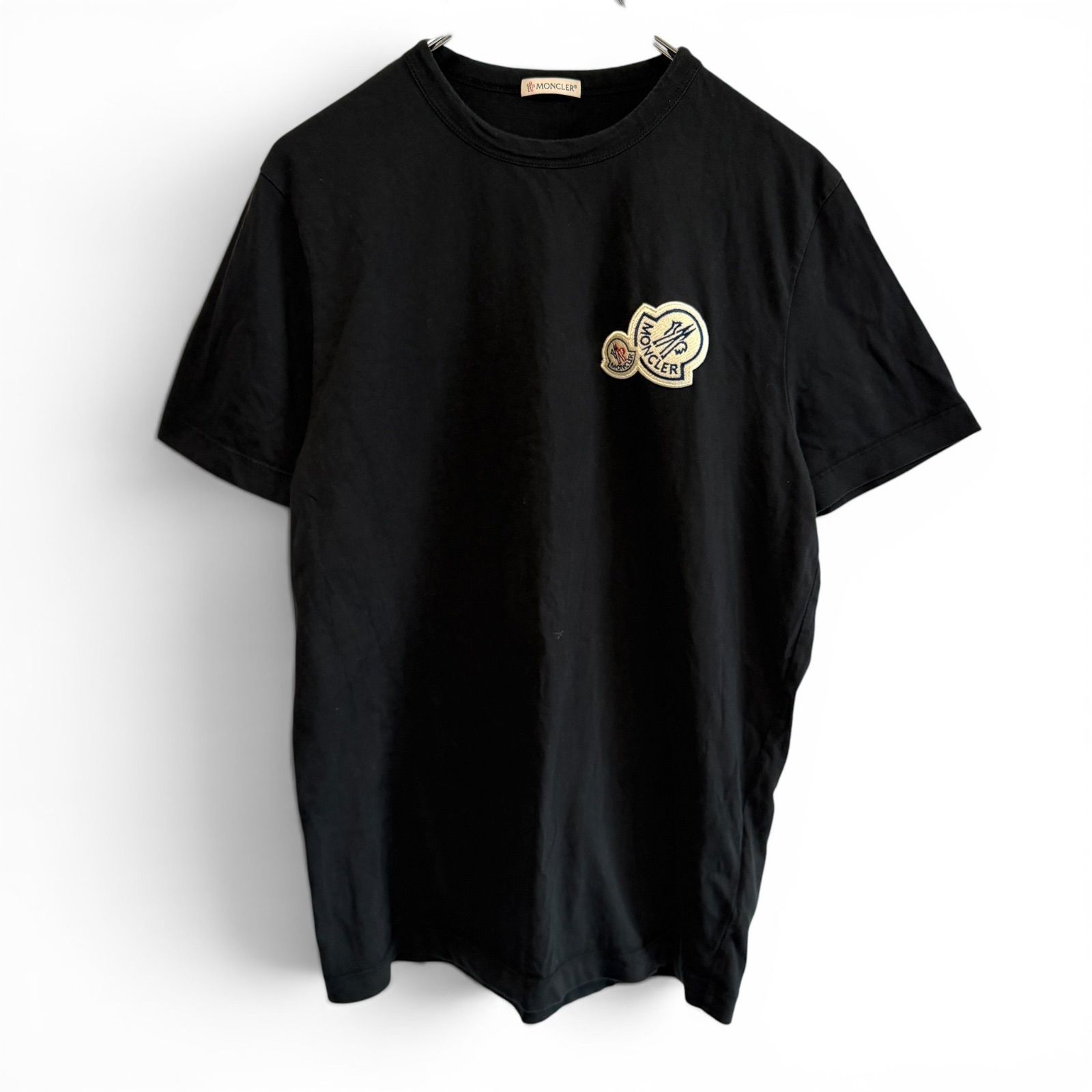 MONCLER モンクレール Tシャツ ダブルロゴパッチ ワッペン コットン