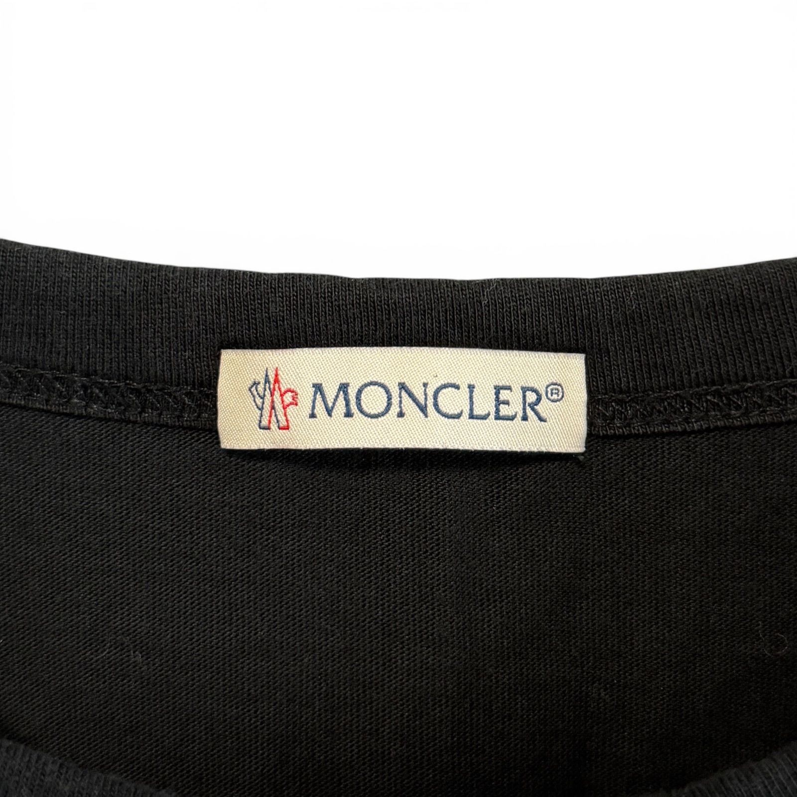 MONCLER モンクレール Tシャツ ダブルロゴパッチ ワッペン コットン 