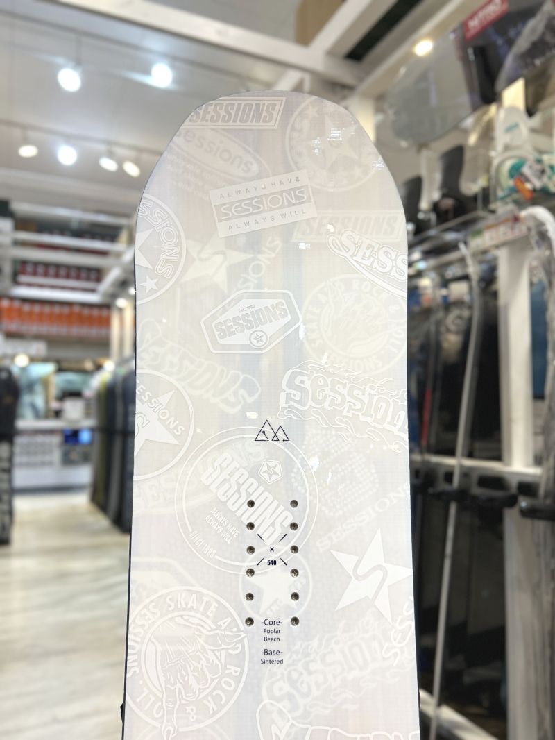 スノーボード 板 型落ち メンズ 24-25 SESSIONS AWESOME PLUS 150cm セッションズ オーサム フラット アウトレット