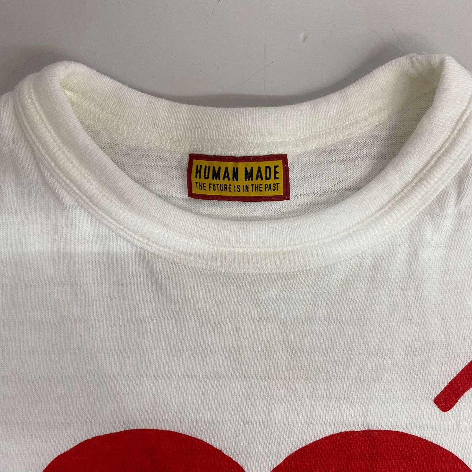 HUMAN MADE ハートロゴ Tシャツ ホワイト Mサイズ札幌店限定