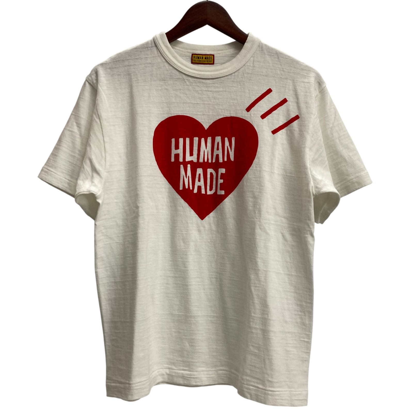 ヒューマンメイド HUMAN MADE ハートロゴ Tシャツ ホワイト Mサイズ