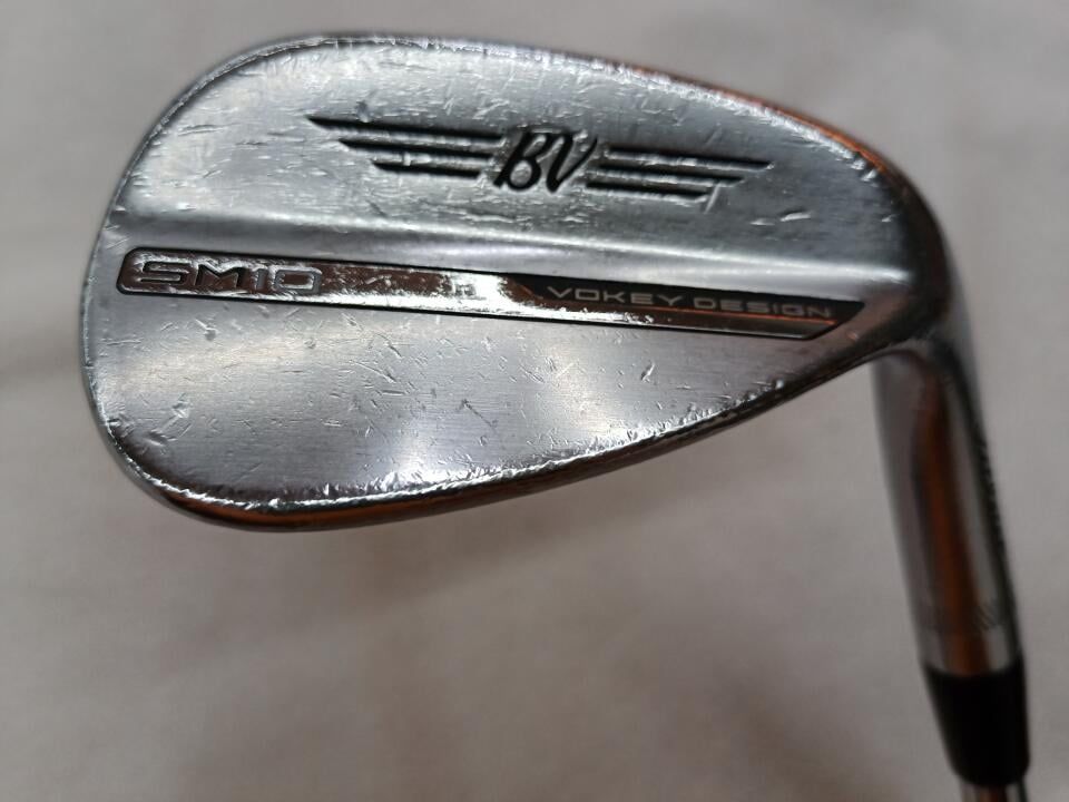 タイトリスト　VOKEY SM10 ツアークローム　52度　ダイナミックゴールド　WEDGEフレックス　ウェッジ　中古　ゴルフドゥ！福山王子店【最短即日発送】