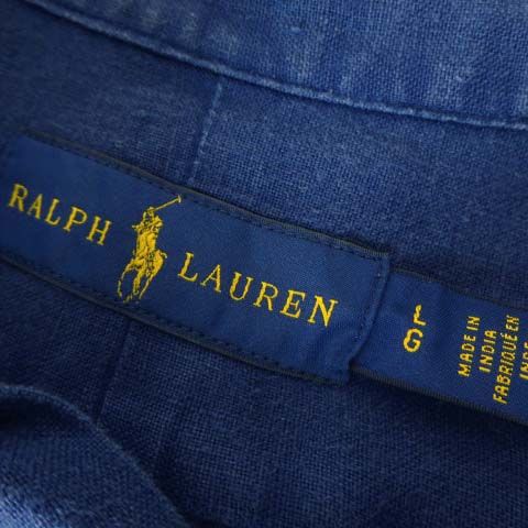 ラルフローレン RALPH LAUREN シャツ ボタンダウン ポニー ロゴ 刺繍