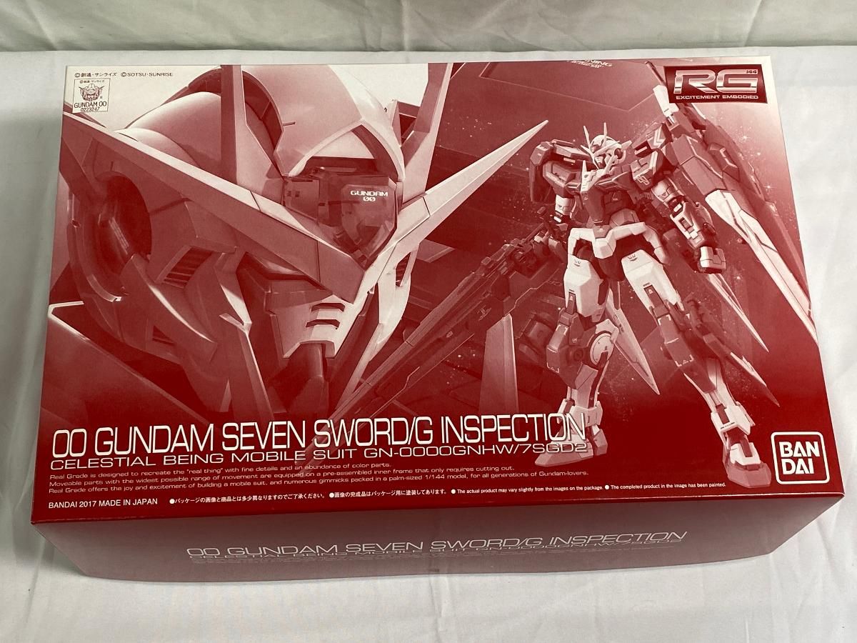【未開封】RG 1/144 ダブルオーガンダム セブンソード/G インスペクション プラモデル (ホビーオンラインショップ限定)