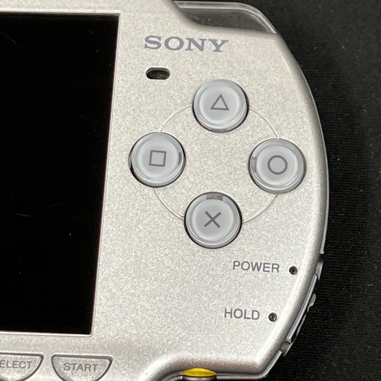 動作確認済 PSP 2000 本体 シルバー ACアダプター メモリースティック
