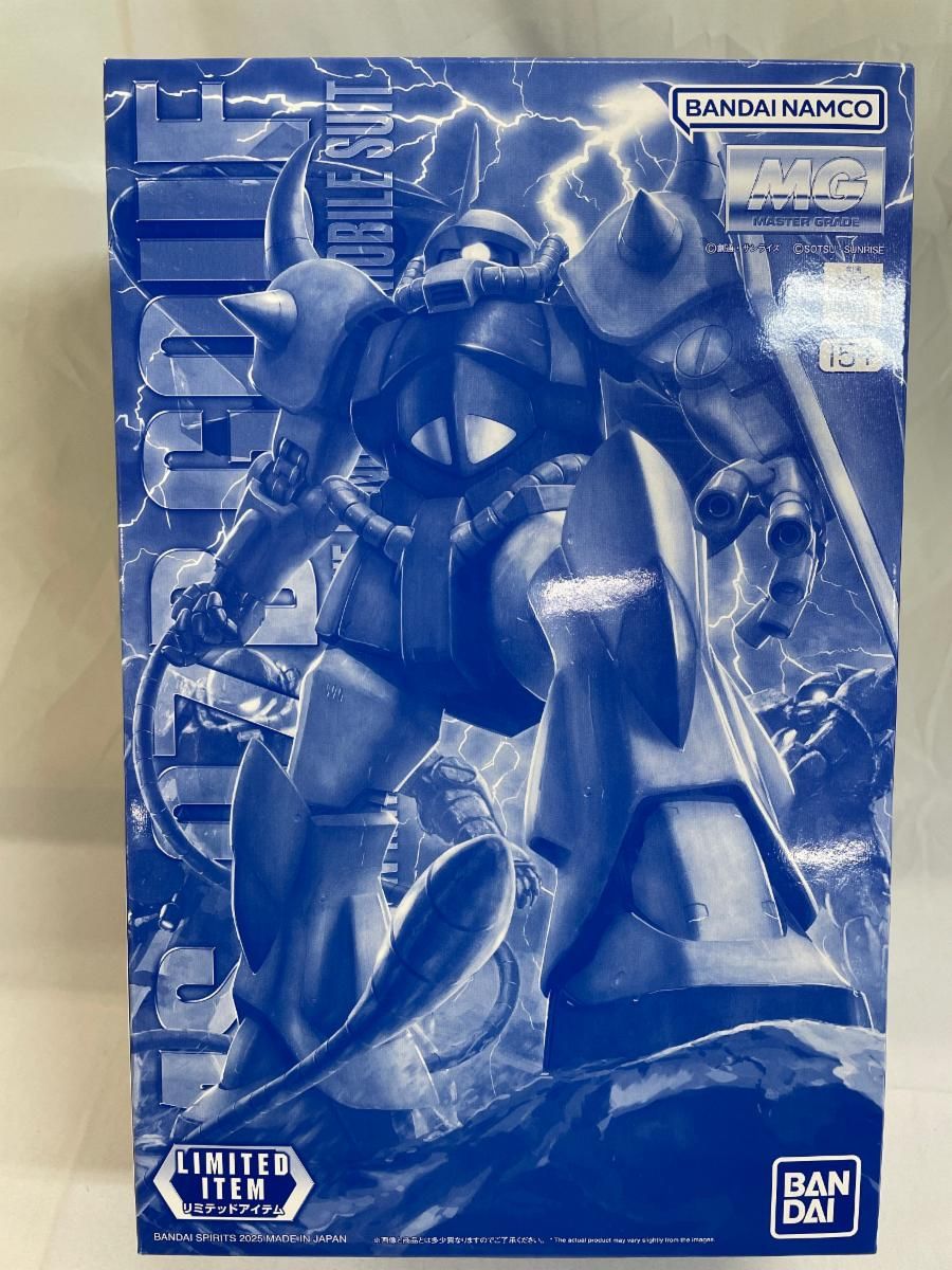 【未開封】1/100 MG MS-07B グフ Ver.2.0 [クリアカラー]