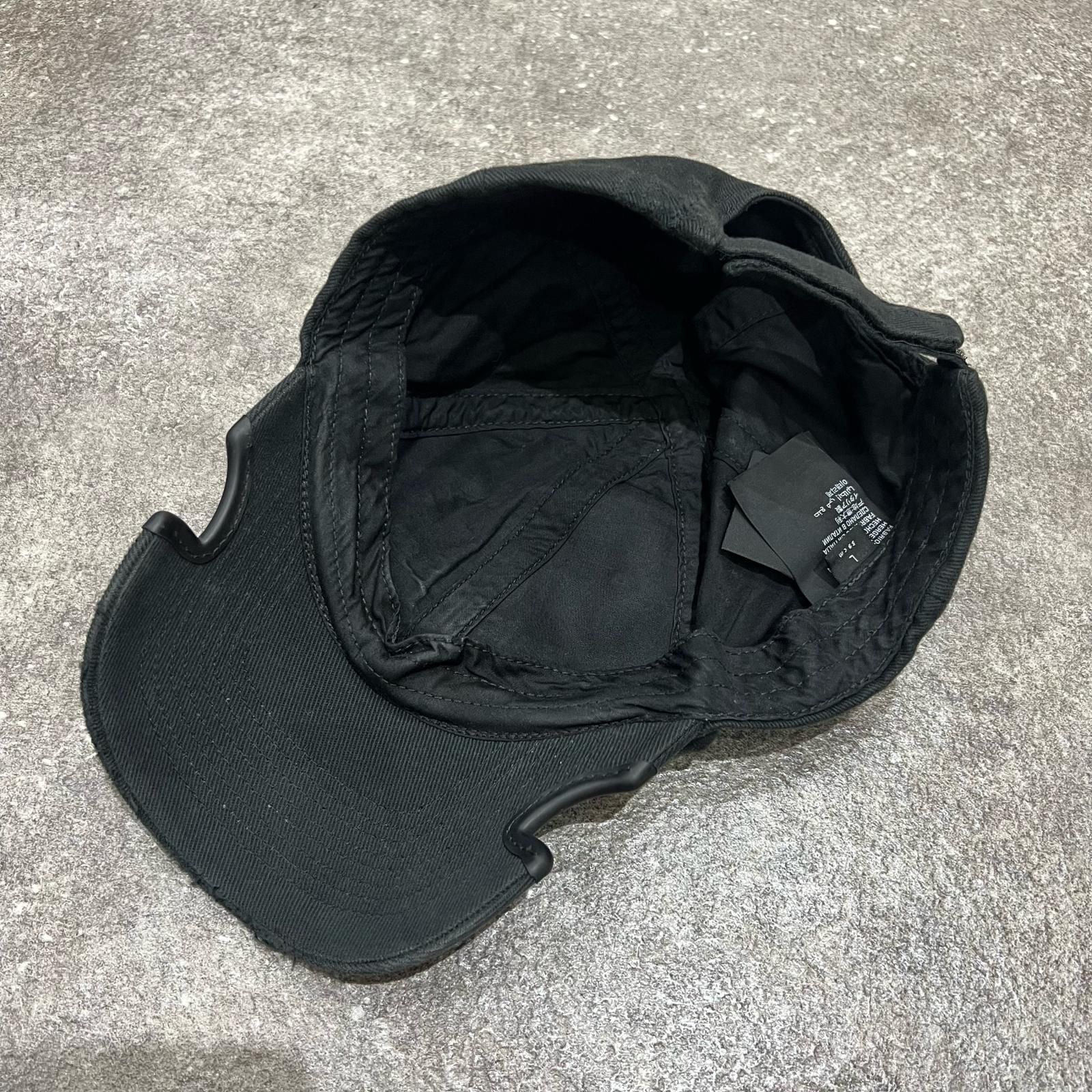 国内正規 BALENCIAGA GAFFER CAP ガファーキャップ テープロゴキャップ