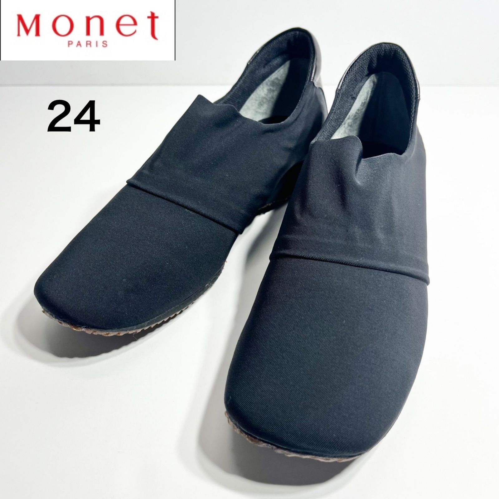 未使用】カジュアルモネ Casual Monet 撥水 スリッポン レディース 