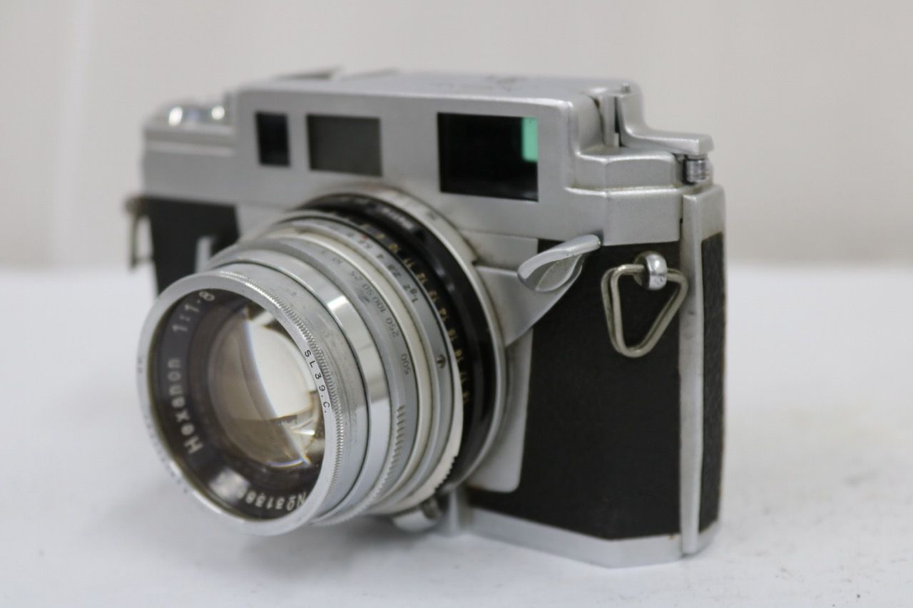 【訳あり品】 コニカ Konica III A ダブルストローク Hexanon 50mm F1.8 Hexanon レンジファインダー カメラ e12650