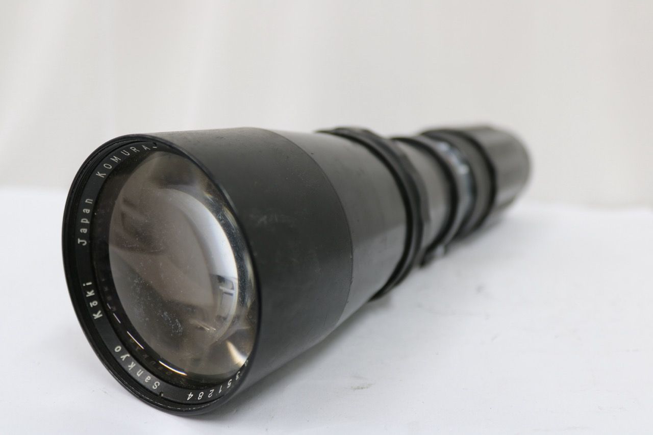 【返品保証】 Sankyo KOMURA- 500mm F7 レンズ e12663