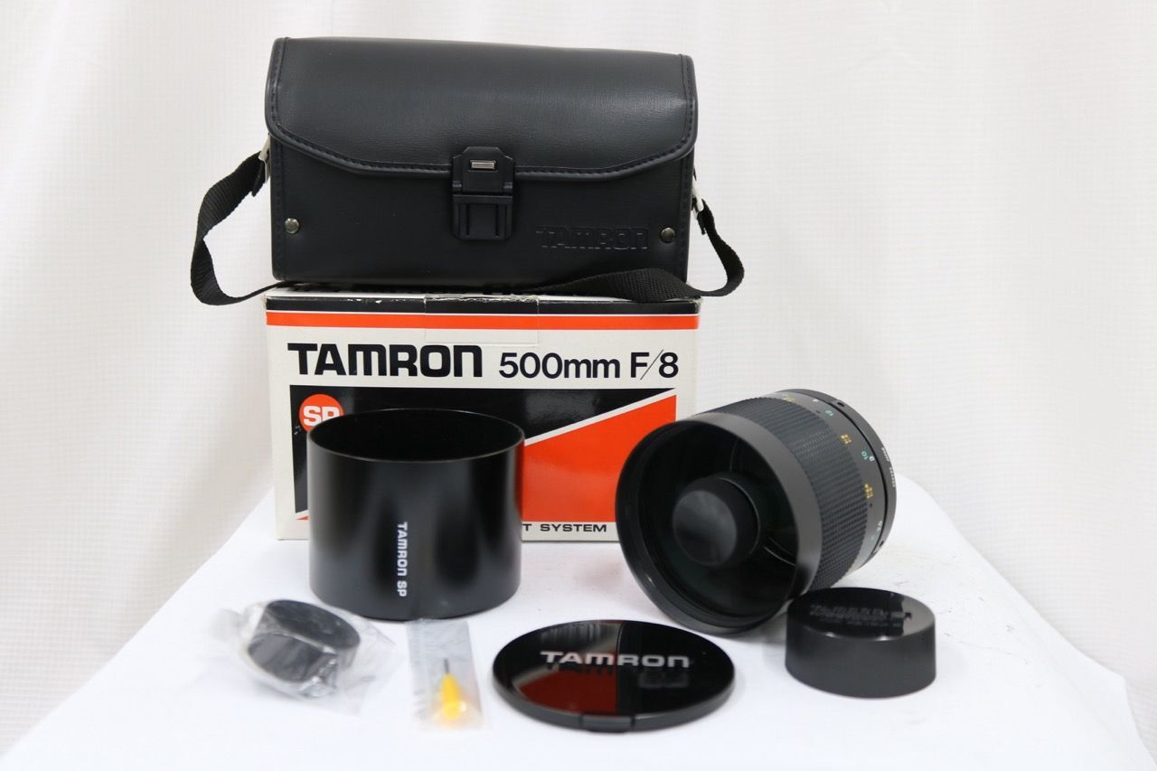 【返品保証】 【元箱付き】タムロン Tamron SP 500mm F8 TELE MACRO BBAR MC ペンタックスマウント ミラーレンズ e12654