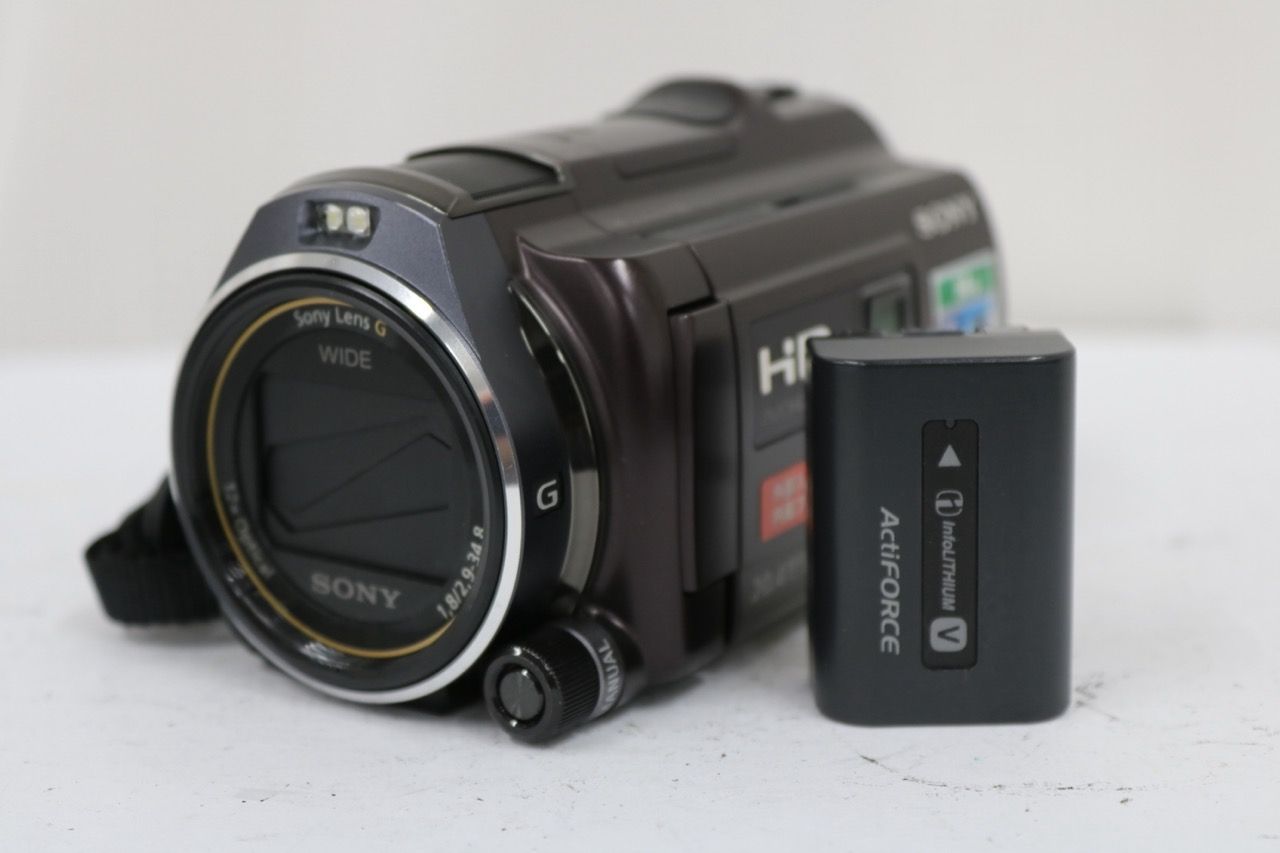 【返品保証】 ソニー Sony EXmor R Balanced Optical Steady Shot HDR-PJ630V ブラウン ビデオカメラ e12668