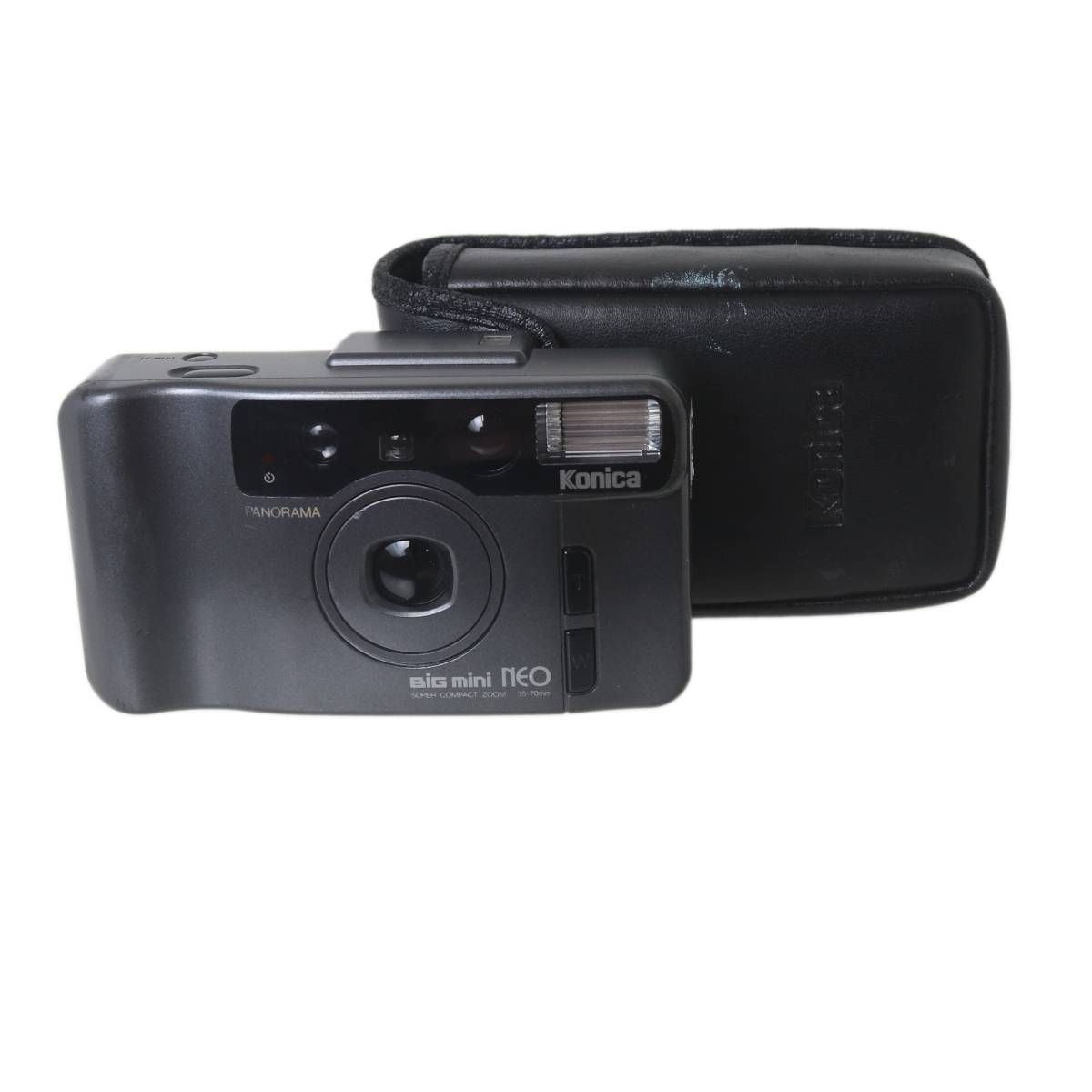 ジャンク】 Konica コニカ BiG mini NEO フイルムカメラ ソフトケース