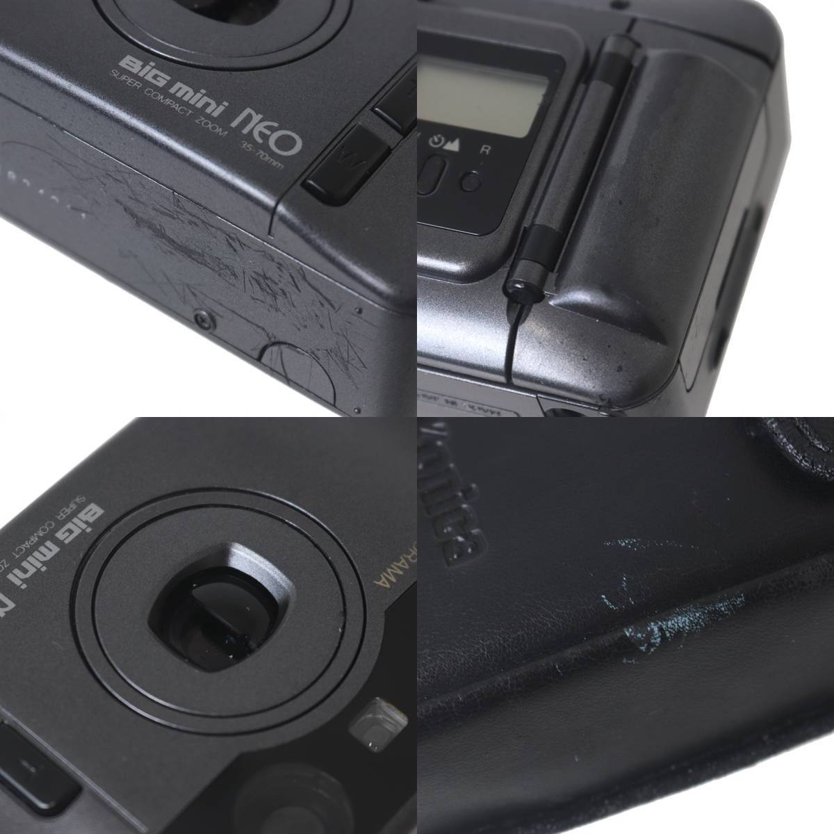 ジャンク】 Konica コニカ BiG mini NEO フイルムカメラ ソフトケース