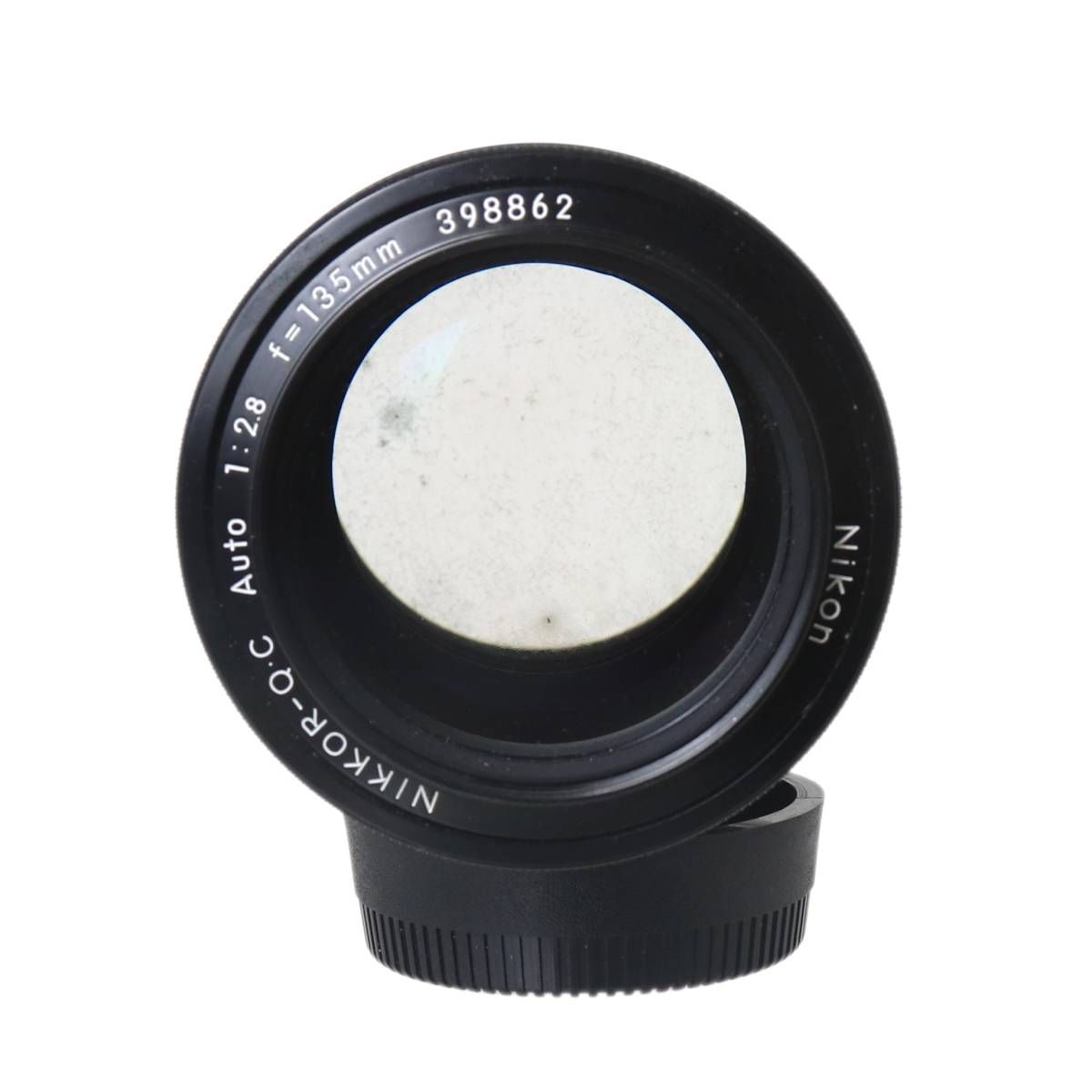 Nikon ニコン NIKKOR-Q・C F2.8 135mm 398862 前後キャップ NT Cランク