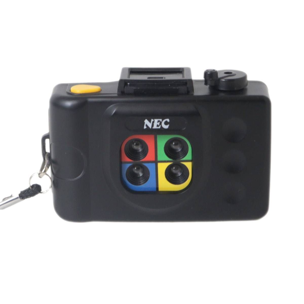 ジャンク】 NEC 4眼カメラ ミニ4連写カメラ トイカメラ ストラップ NT 