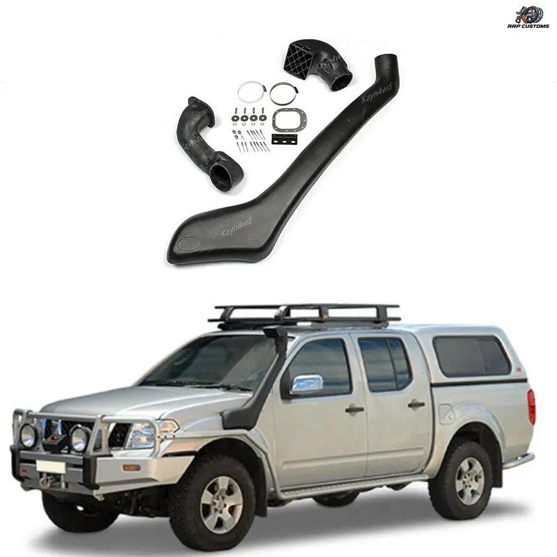 オフロード4x4エクステリアアクセサリーエアラムインテークシュノーケルキット（日産2010-2015年式ナバラD40/パスファインダーR51 2.5L-L4