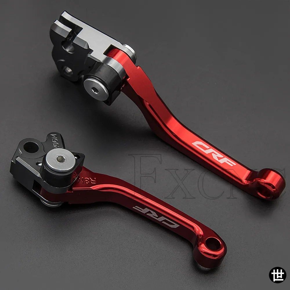ホンダ CRF450R CRF250R 2007-2024 ダートバイク用ピボットブレーキクラッチレバー CRF 450R 250R 2012 - 19