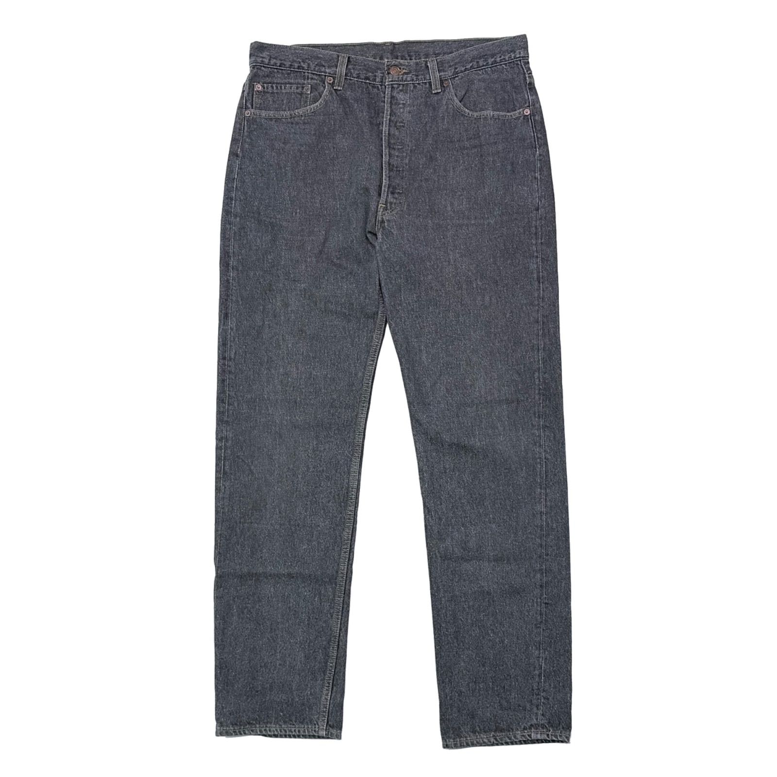 90s LEVIS リーバイス 501 USA製 先染め ブラック デニム パンツ ジーンズ