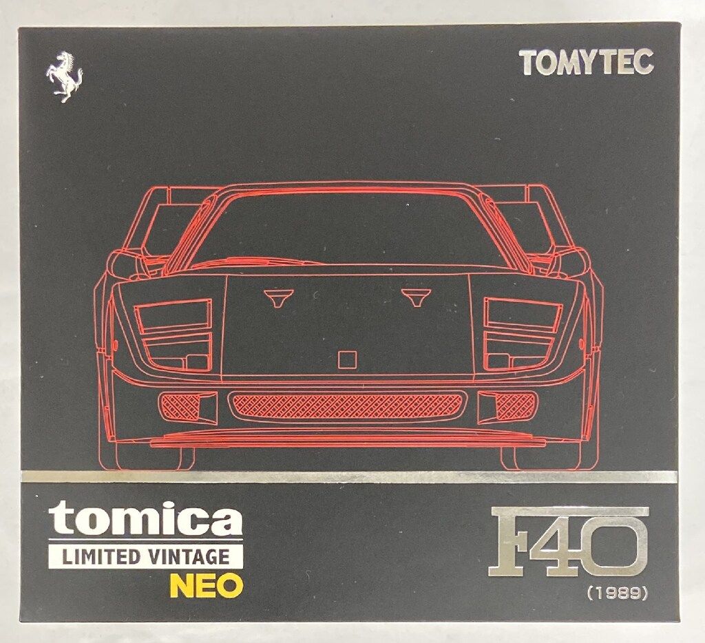 TOMYTEC TOMICA LIMITED VINTAGE NEO フェラーリ F40 (1989) (赤