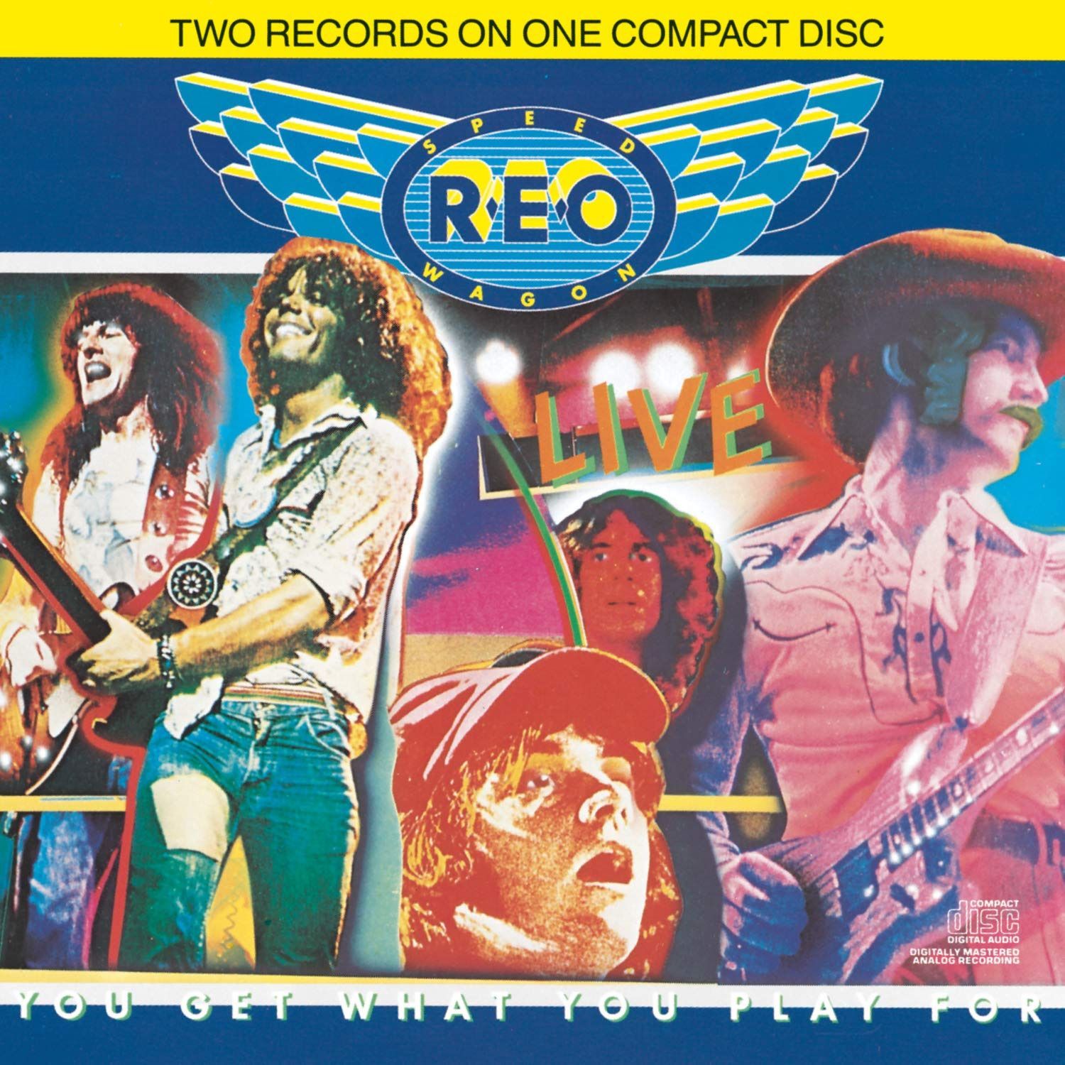 【CD】Live: You Get What You Play for