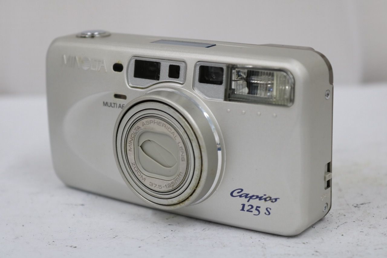 【返品保証】 ミノルタ Minolta Capios 125S ASPHERICAL 37.5-125mm コンパクトカメラ e12729