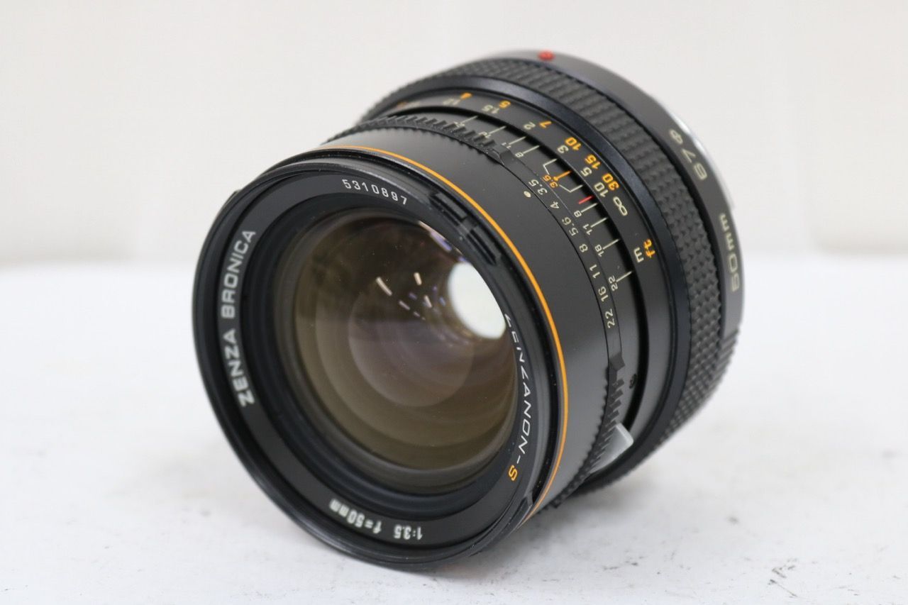 【返品保証】 ゼンザブロニカ Zenza Bronica ZENZANON-S 50mm F3.5 中判レンズ e12754 29,025円