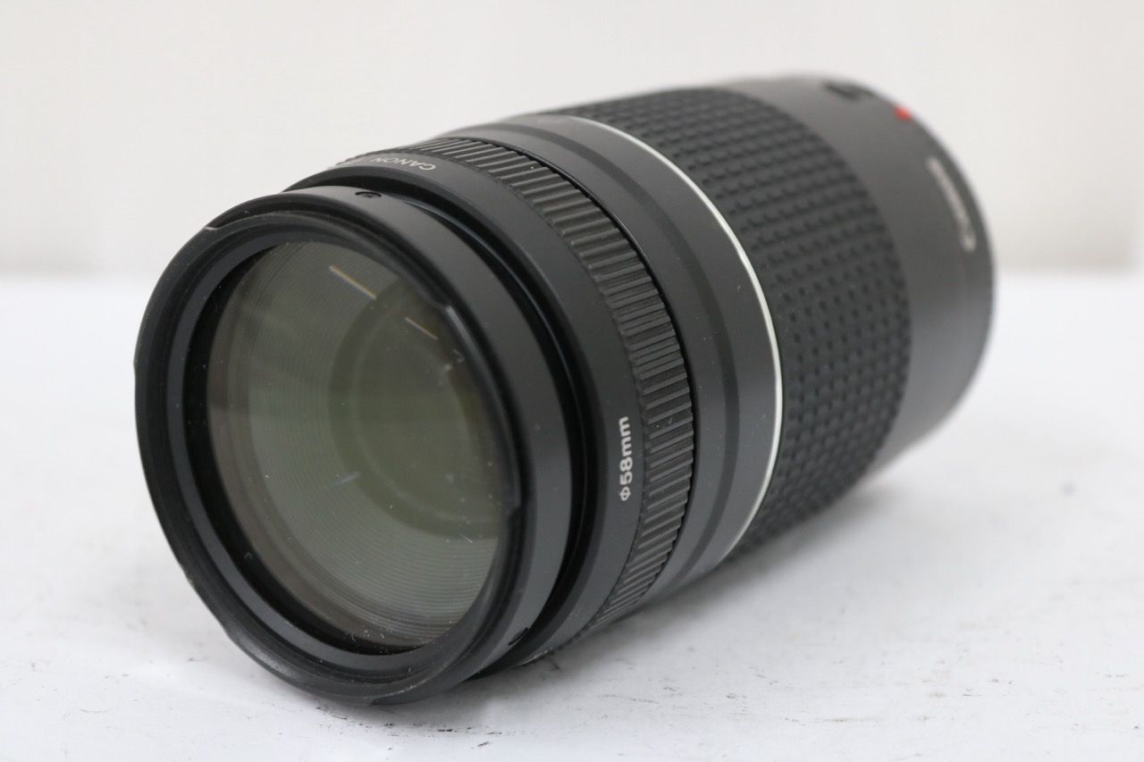 【返品保証】 キャノン Canon EF 75-300mm F4-5.6 III レンズ e12760