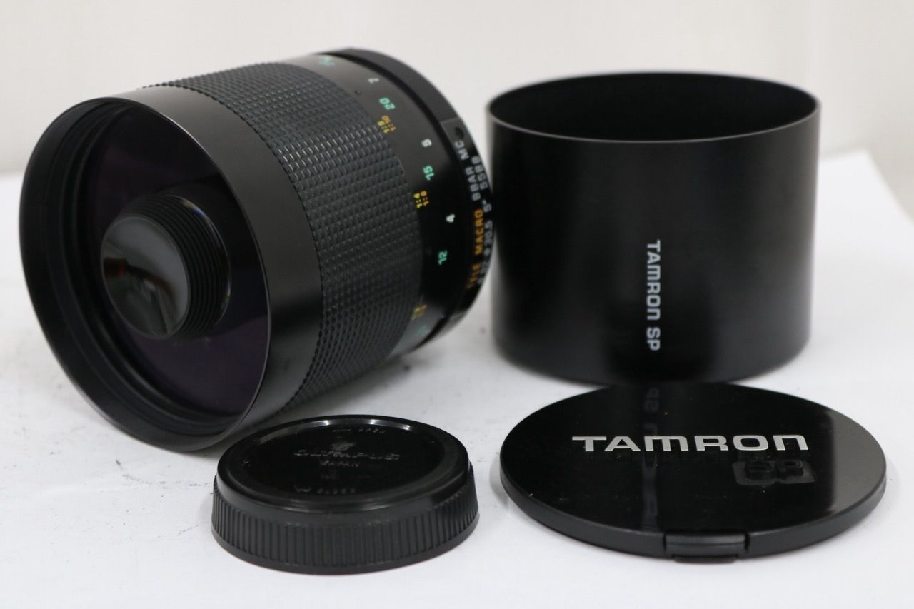 【返品保証】 タムロン SP 500mm F8 TELE MACRO BBAR MC オリンパスマウント ミラーレンズ e12764