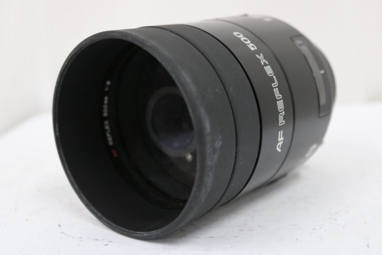 【返品保証】 ミノルタ Minolta AF REFLEX 500mm F8 ミラーレンズ e12767