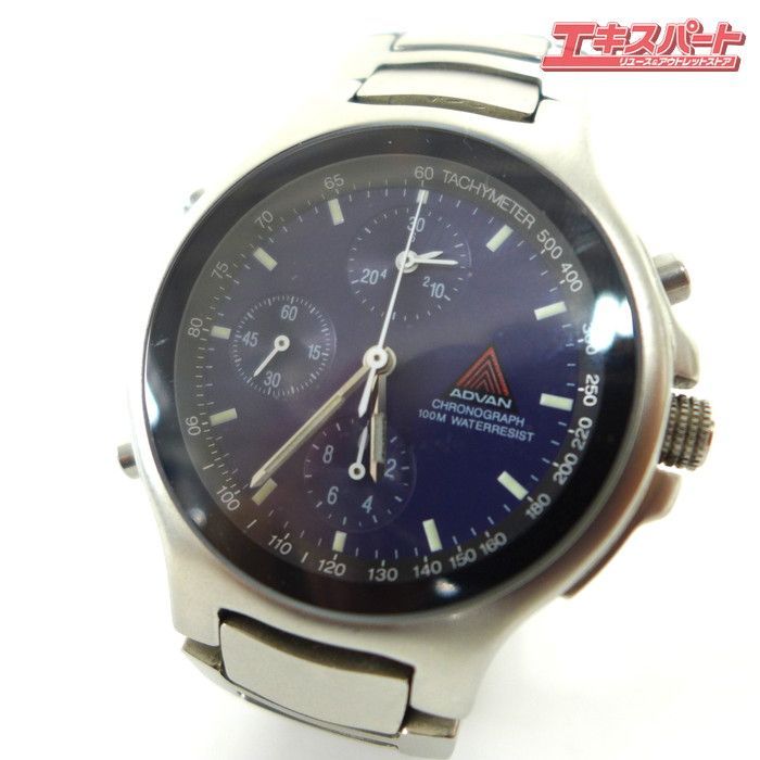 希少 ADVAN アドバン クロノグラフ ADR-002 腕時計 メンズ 公田店 