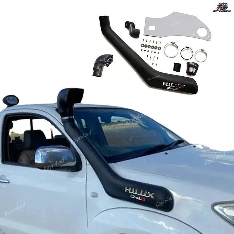 ピックアップ 4x4 アクセサリー エアラム インテーク シュノーケル キット 2005-2015 トヨタ ハイラックス 25 シリーズ ヴィゴ ウェーダー