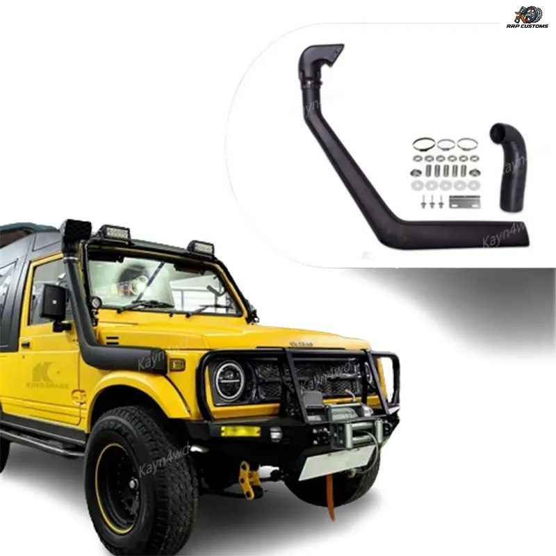 オフロード4x4アクセサリー カーエアラムインテークシュノーケルキット 1984-1997 スズキ シエラ/サムライ/ジプシー用 ウェーディングブレ