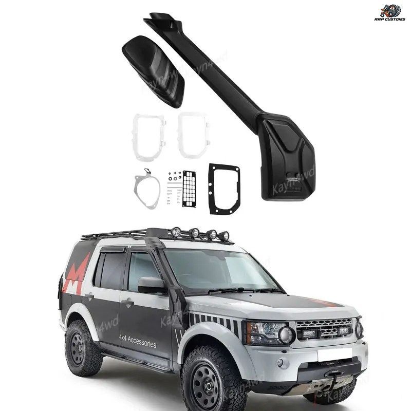 オフロード4x4エクステリアアクセサリーエアインテークシュノーケルキット2004-2016ランドローバーディスカバリー3 4 LR3 LR4用ウェーディ