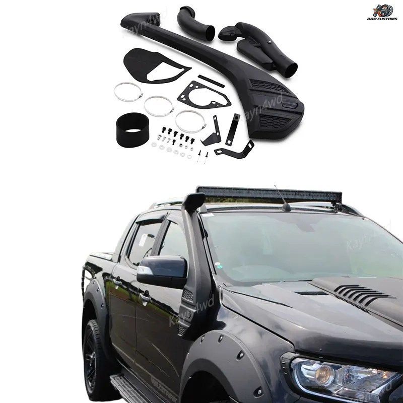 ピックアップトラック 4x4 外装アクセサリー エアインテーク シュノーケルキット 2015-2022 フォード レンジャー T7 T8 MK2 MC UTE XLT PX