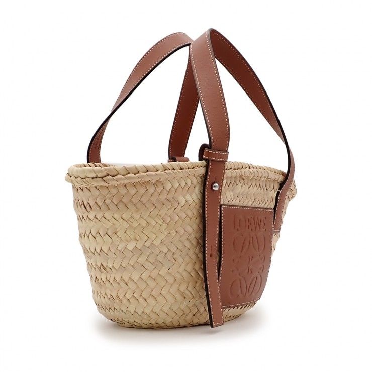 未使用品 LOEWE ロエベ バスケットバック スモール 327.02.S93 かご 