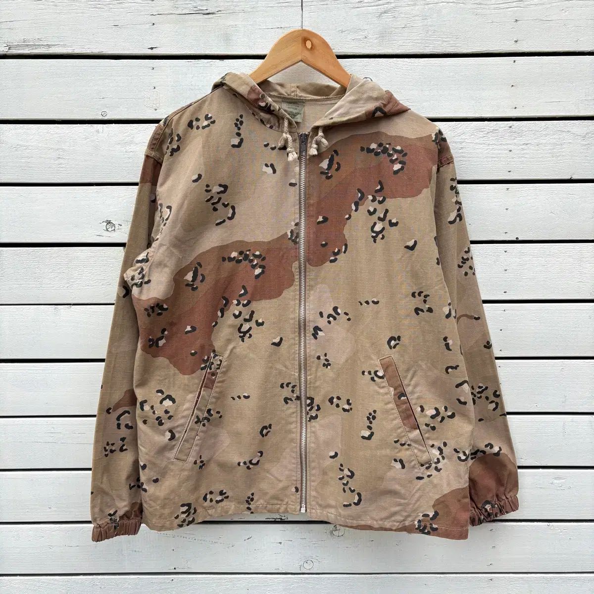 Cab clothing カモフラ WHO フード ジャケット
