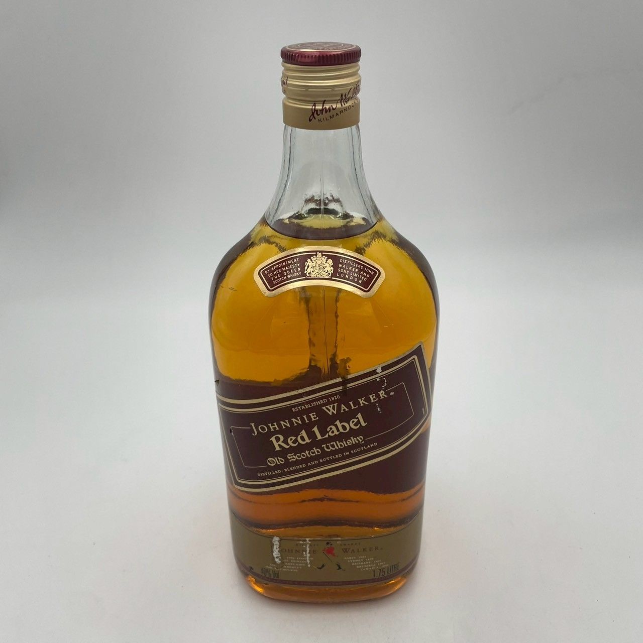 ジョニーウォーカー レッドラベル 1.75L 古酒 未開栓 - メルカリ
