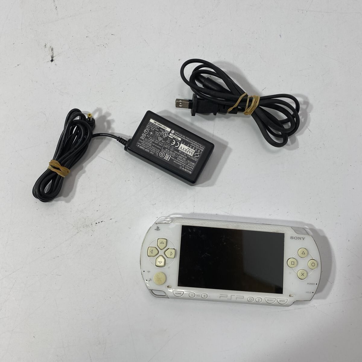 動作確認/初期化済み SONY PSP 本体 PSP-1000 ver6.31 セラミック